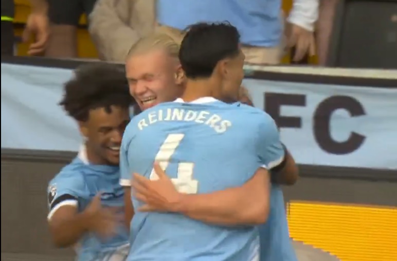 Manchester City gromi. Dublet Haalanda [WIDEO]