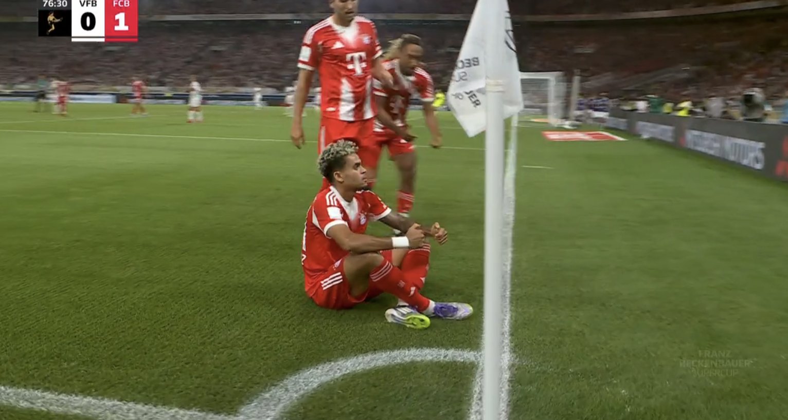 Bayern wygrał Superpuchar Niemiec! Pierwszy gol Diaza [WIDEO]