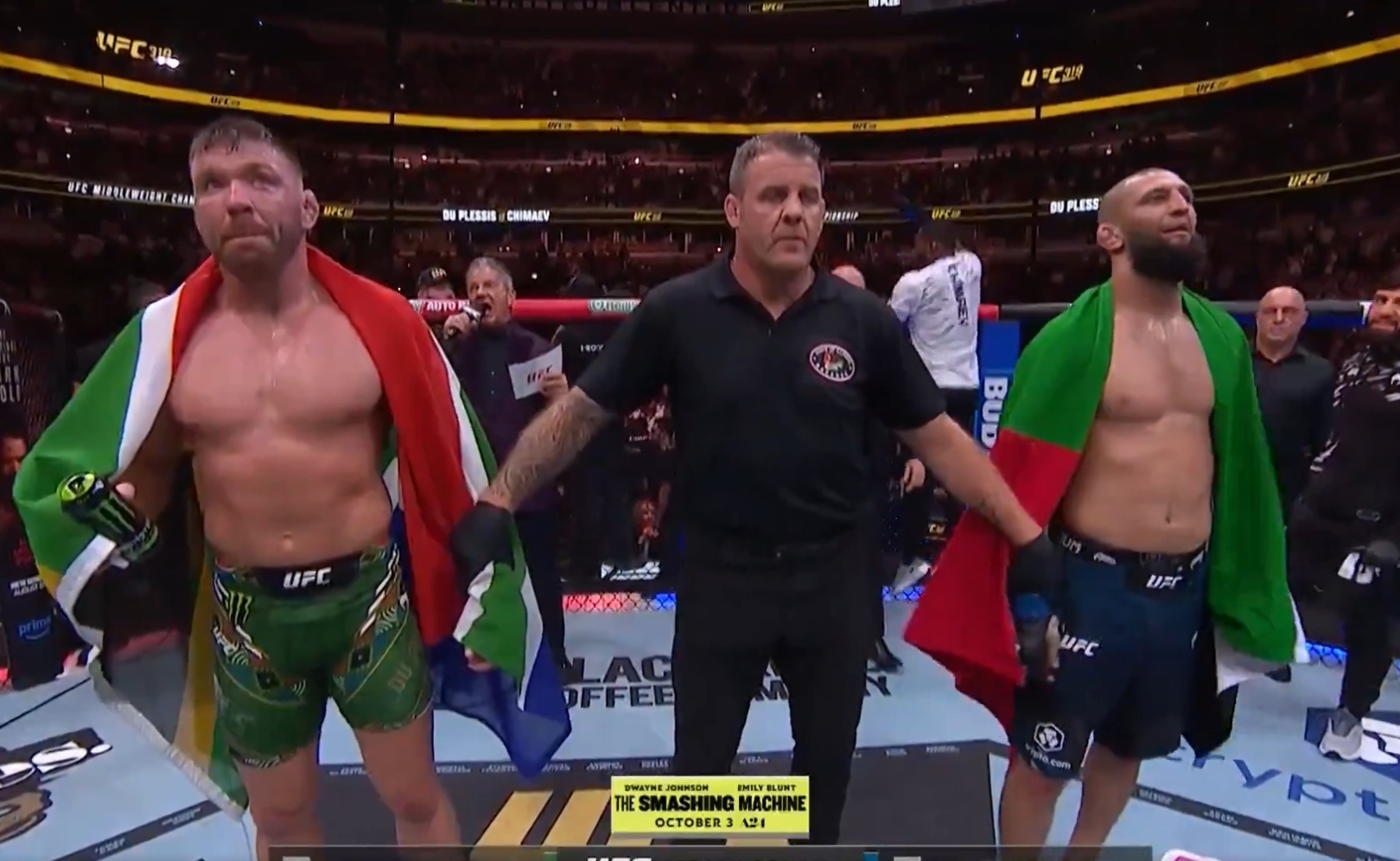 Były mistrz KSW stracił pas UFC. Kosmiczna seria gwiazdy [WIDEO]