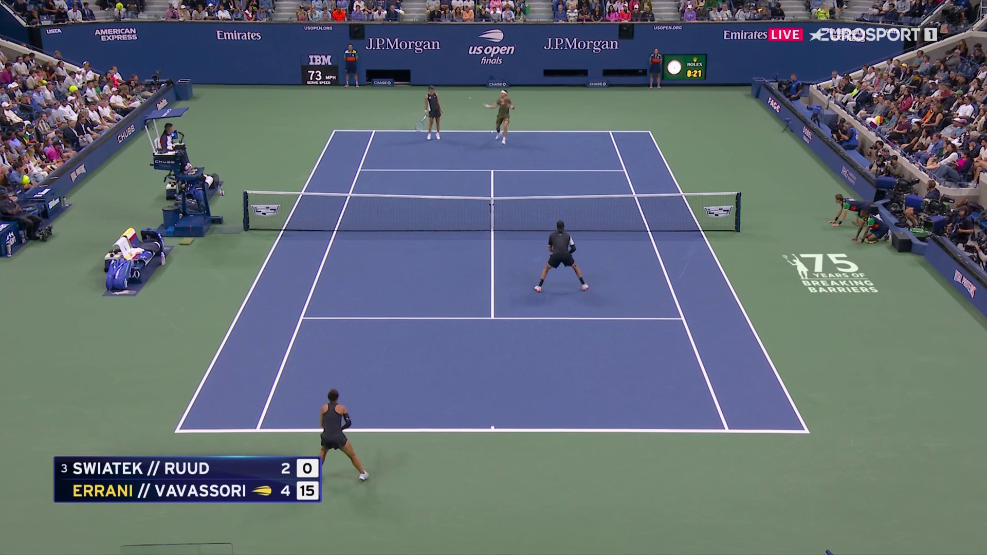 Świątek przegrała finał US Open! Tytuł był o krok [WIDEO]