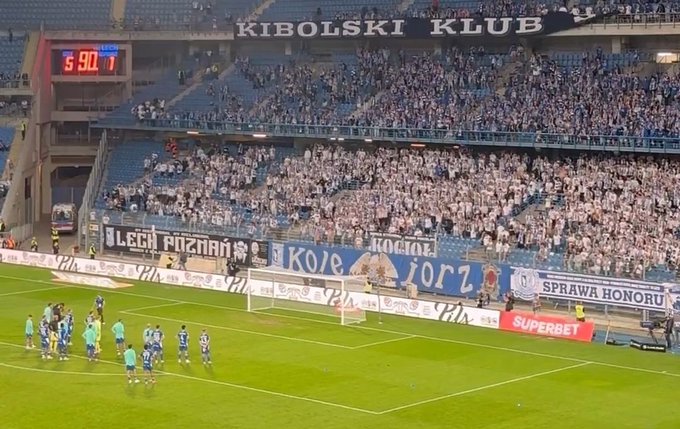 Tak kibice Lecha zareagowali na 1:5 z Genkiem [WIDEO]