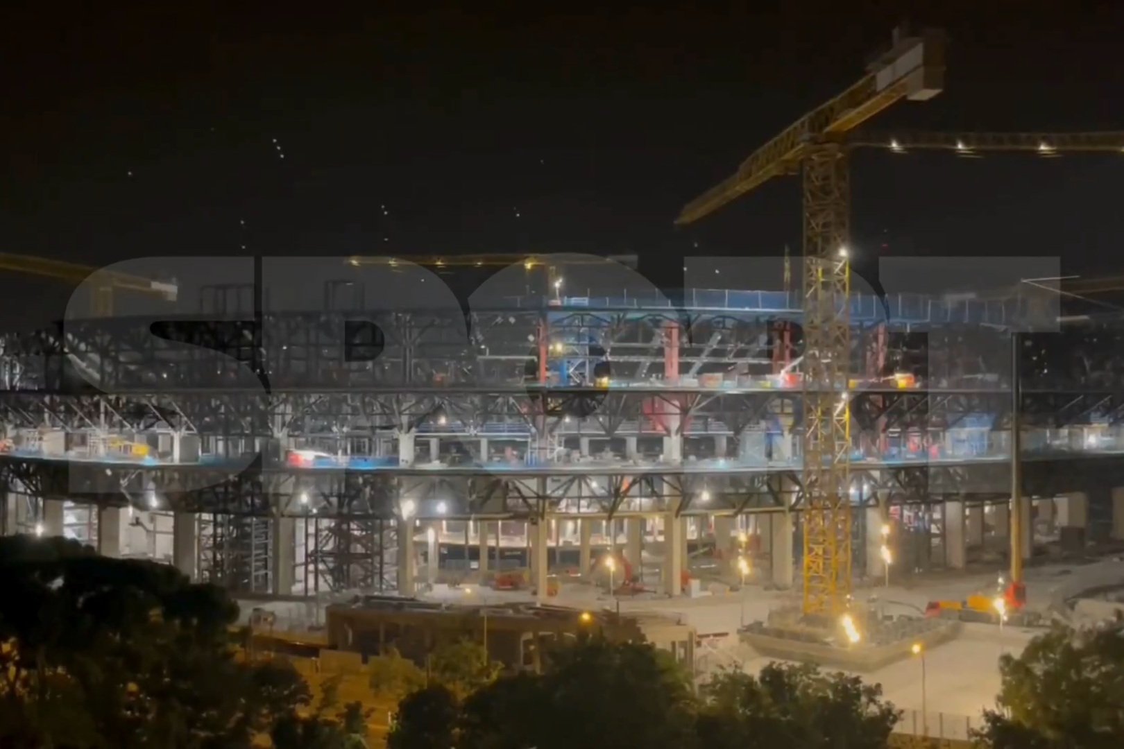 Zaskakujące sceny na Camp Nou. Było chwilę po północy [WIDEO]