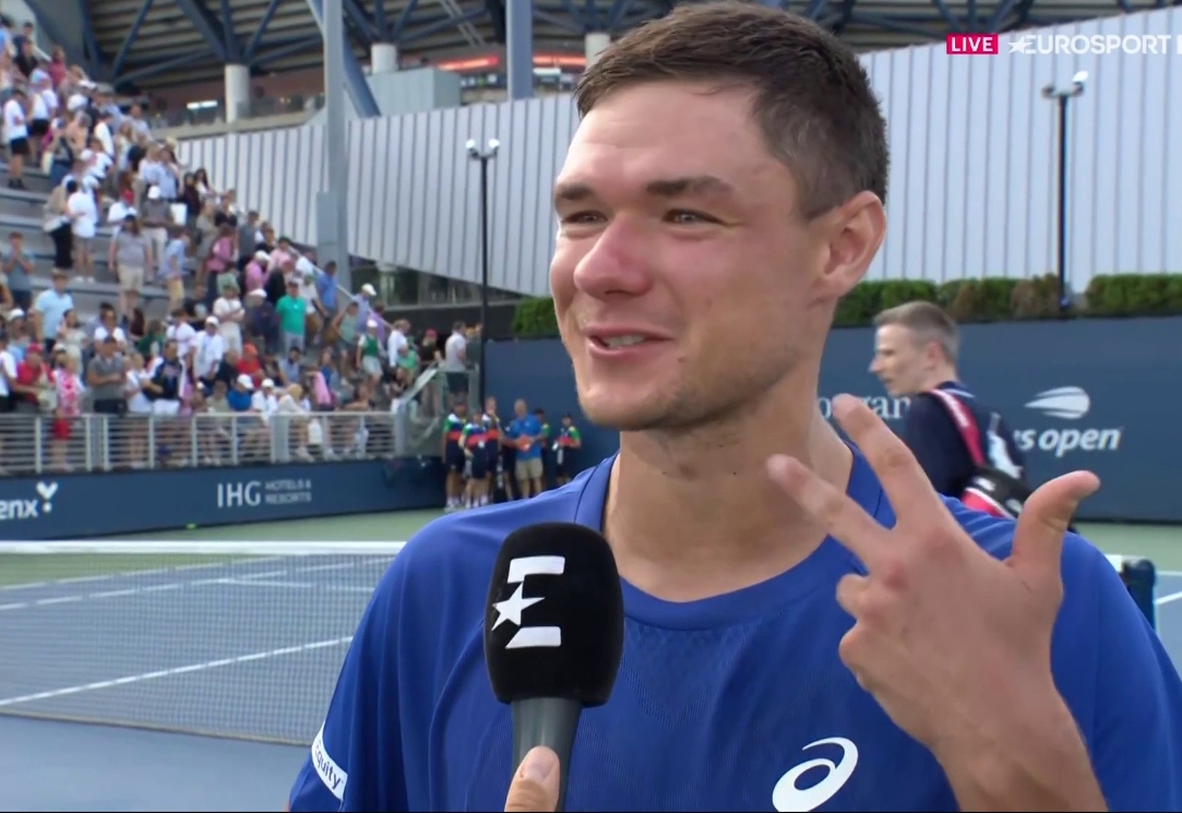 Szok w US Open, Polak wyrzucił faworyta! Niesamowity powrót [WIDEO]