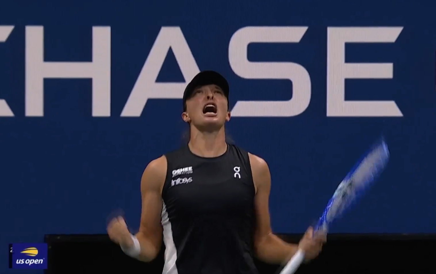 Było już 1:5 w meczu Świątek! Szalony zwrot akcji na US Open [WIDEO]