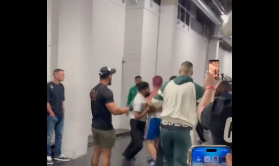 Marcoń wdał się w awanturę po walce. Narobił zamieszania [WIDEO]