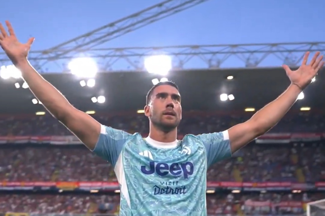 Juventus wyrwał wygraną! Na kłopoty Vlahović [WIDEO]