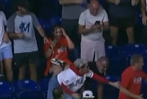 Kuriozalna awantura na trybunach. Nagranie to viral [WIDEO]