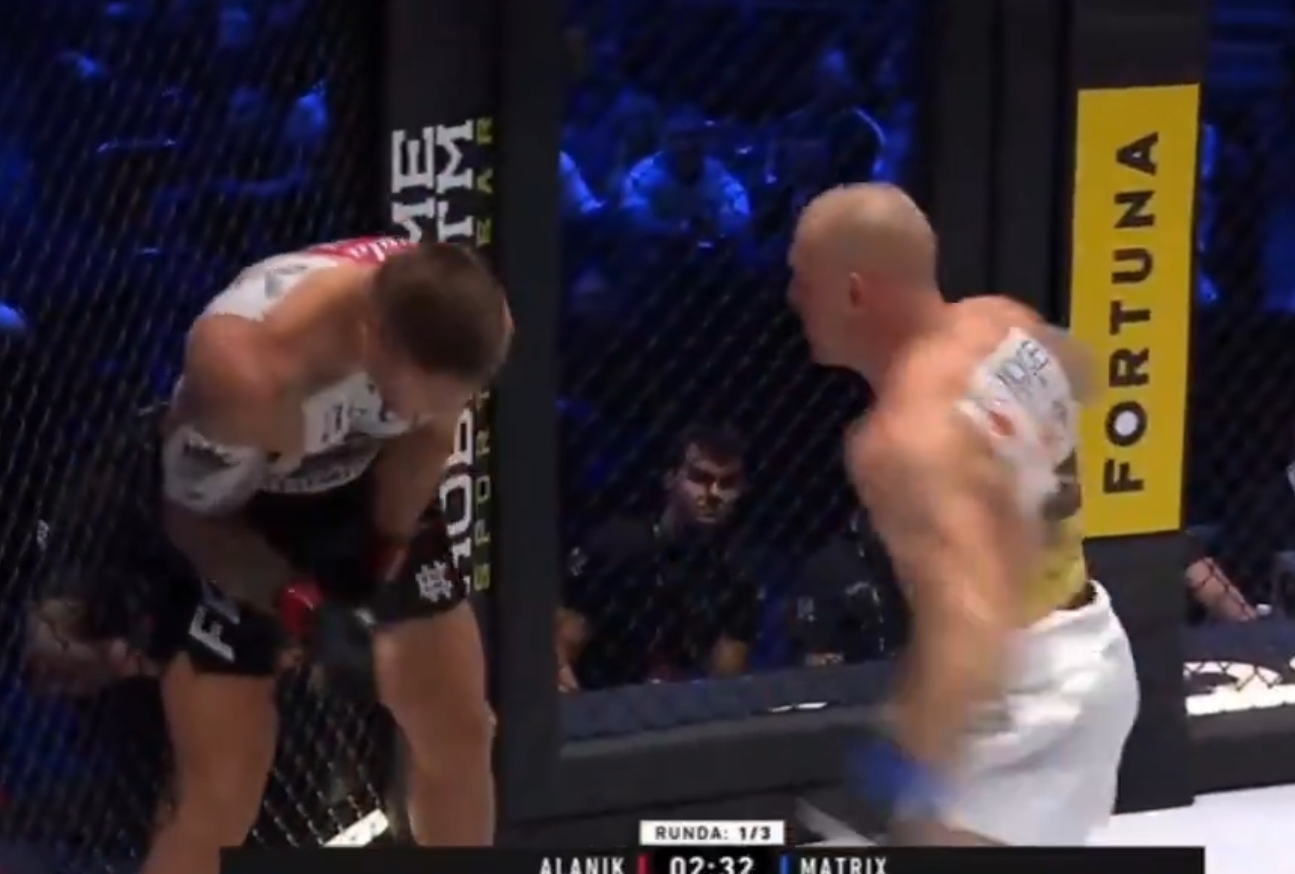 Weteran Fame MMA aż zalał się krwią. Wystarczyło 48 sekund [WIDEO]