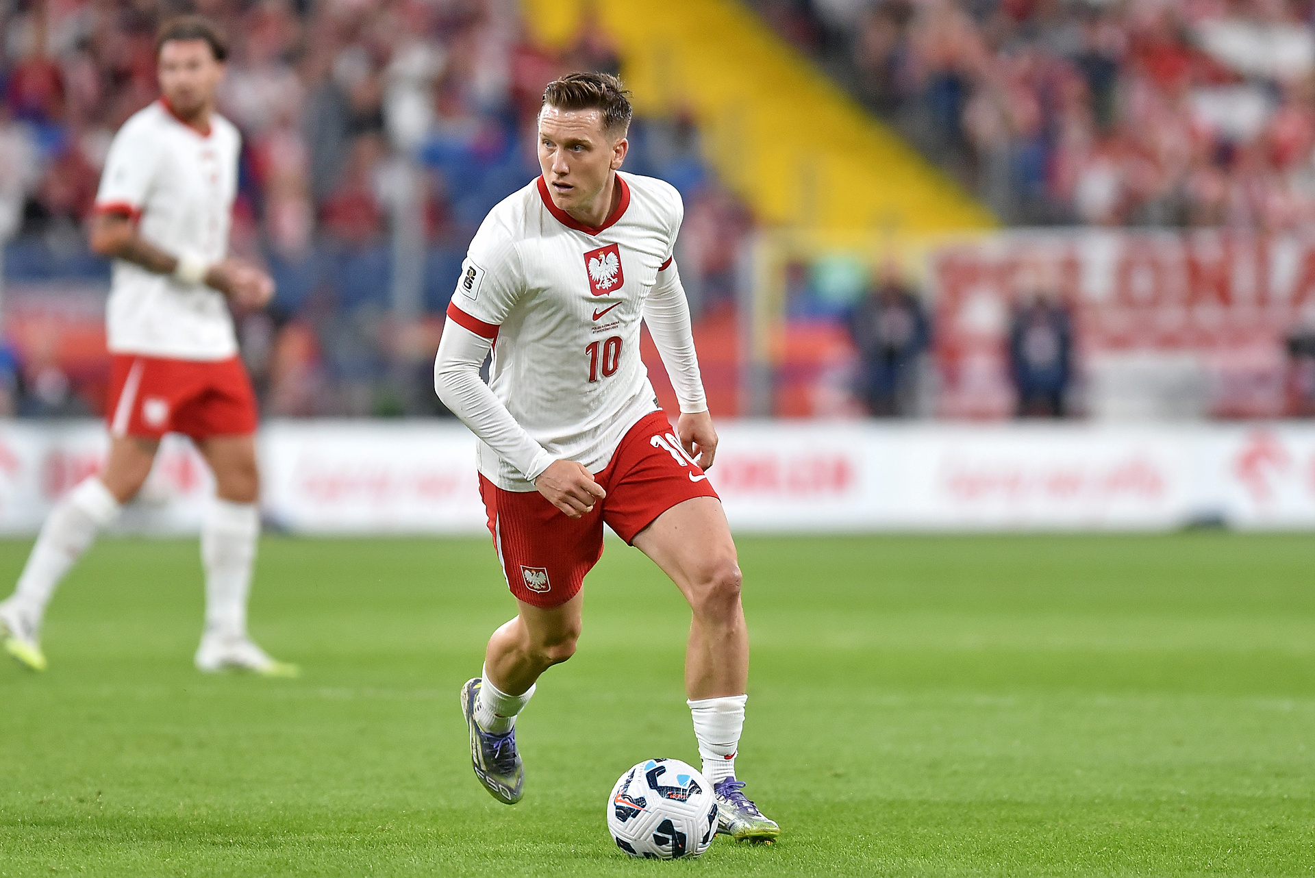 Tego Lewandowski oczekuje od Zielińskiego. "Jak najczęściej"