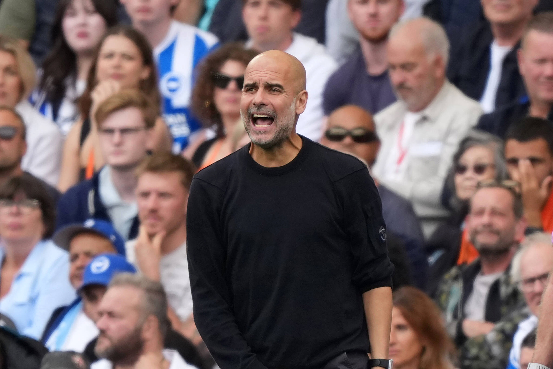 Guardiola opuścił Manchester. Przyłapano go na trybunach [ZDJĘCIE]