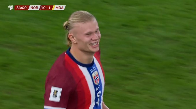 11:1, pięć goli Haalanda! Norwegia kompletnie pozamiatała [WIDEO]