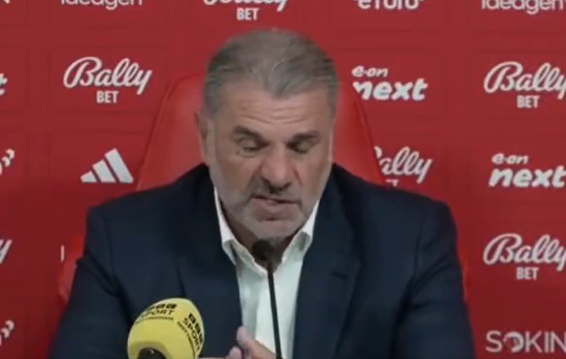 Postecoglou dał czadu na konferencji. Pomylił piłkarzy