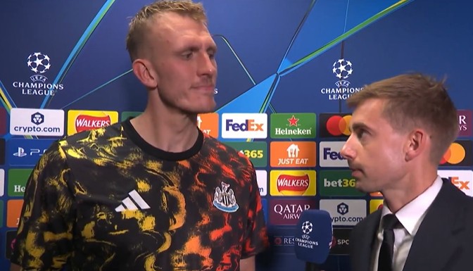 Piłkarz Newcastle zapytany o Lewandowskiego. Dwa słowa mówią wszystko