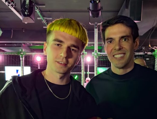 Kaka spotkał się z polskim raperem. Dostał nietypowy prezent [ZDJĘCIE]