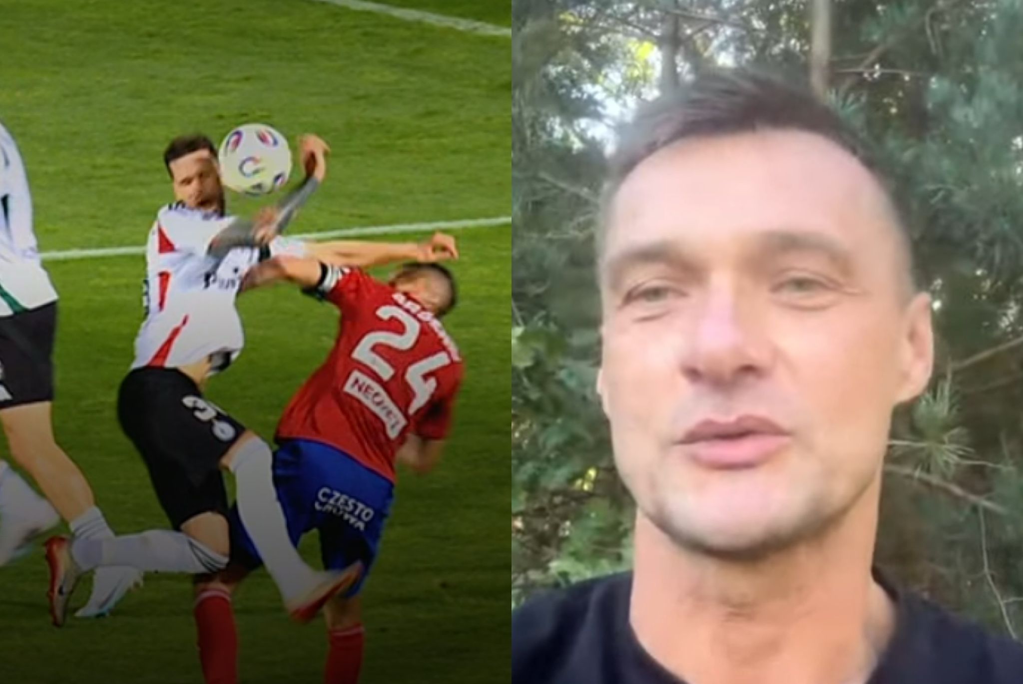 "To jest rzut karny". Sędzia meczu Raków - Legia zabrał głos ws. kontrowersji [WIDEO]