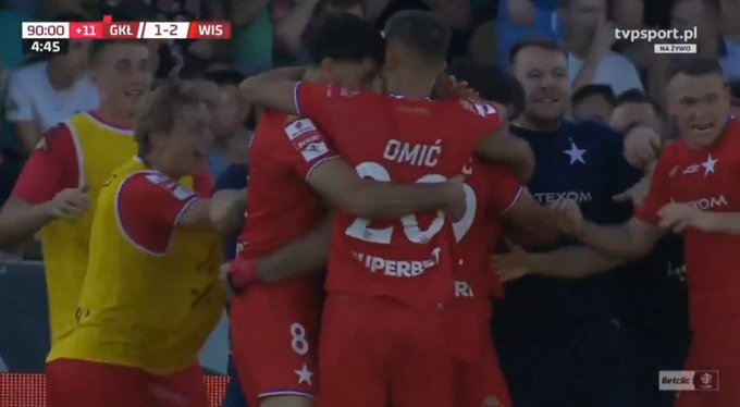 Cudowny gol uratował Wisłę Kraków! Euforia w 95. minucie [WIDEO]