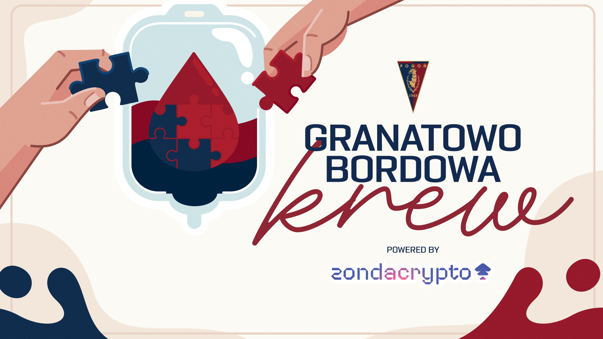 Granatowo-bordowa krew powered by zondacrypto!