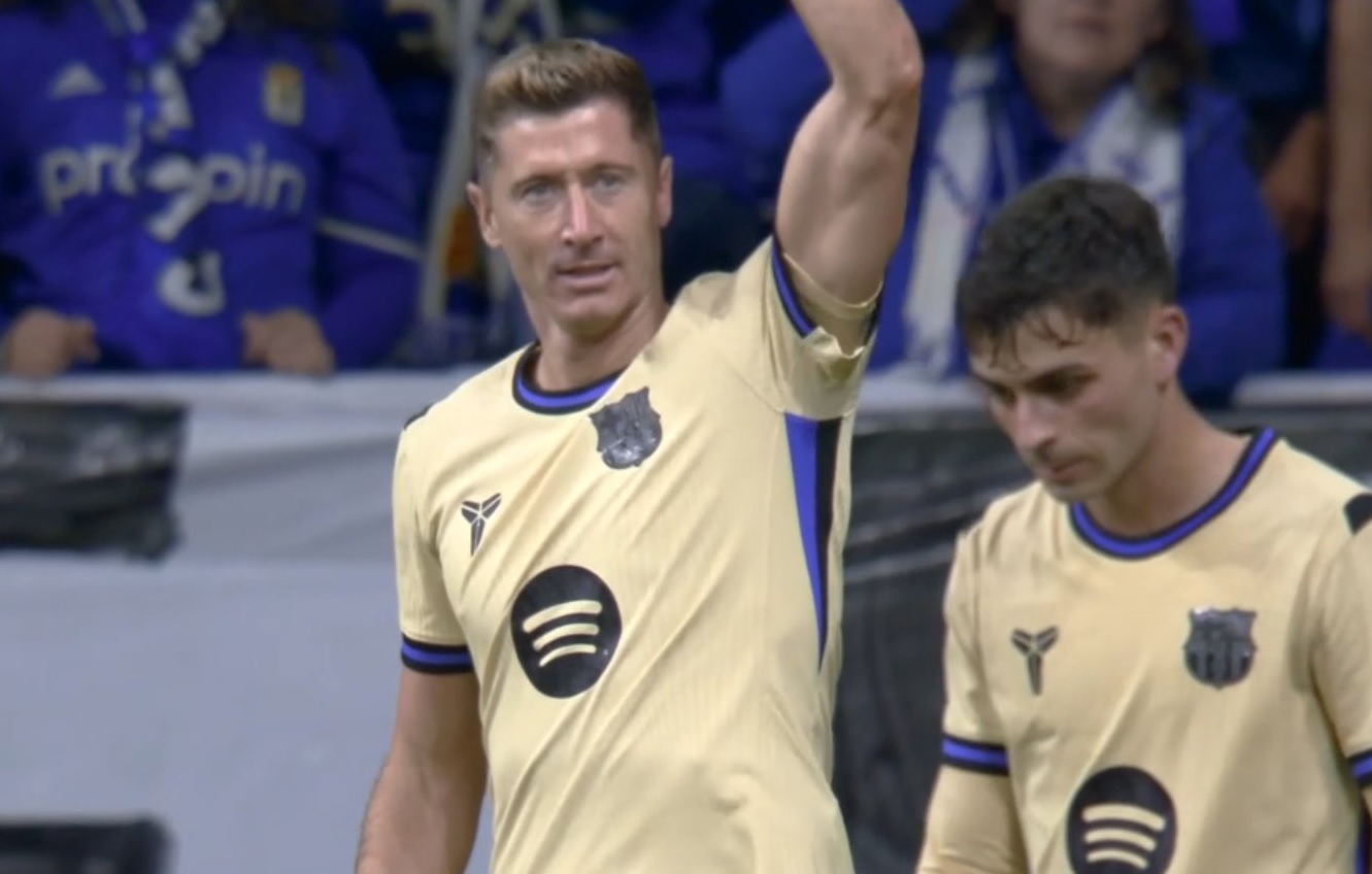 Lewandowski świetnie trafił! Polak bohaterem Barcelony [WIDEO]