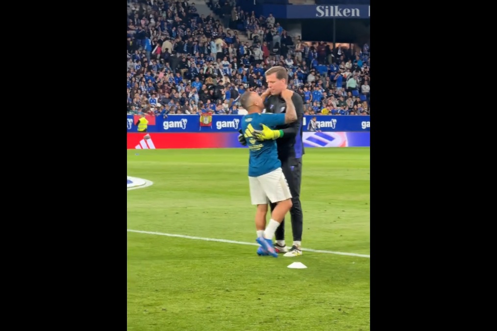 Szczęsny czekał na to latami. Ależ spotkanie [WIDEO]
