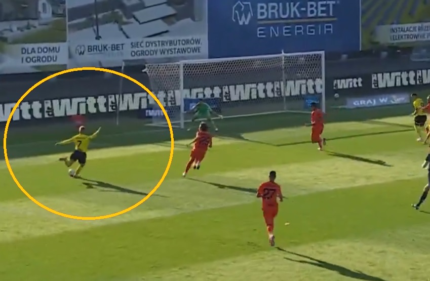 Przełamanie rekordowego nabytku Widzewa. Czekał na to 11 meczów! [WIDEO]