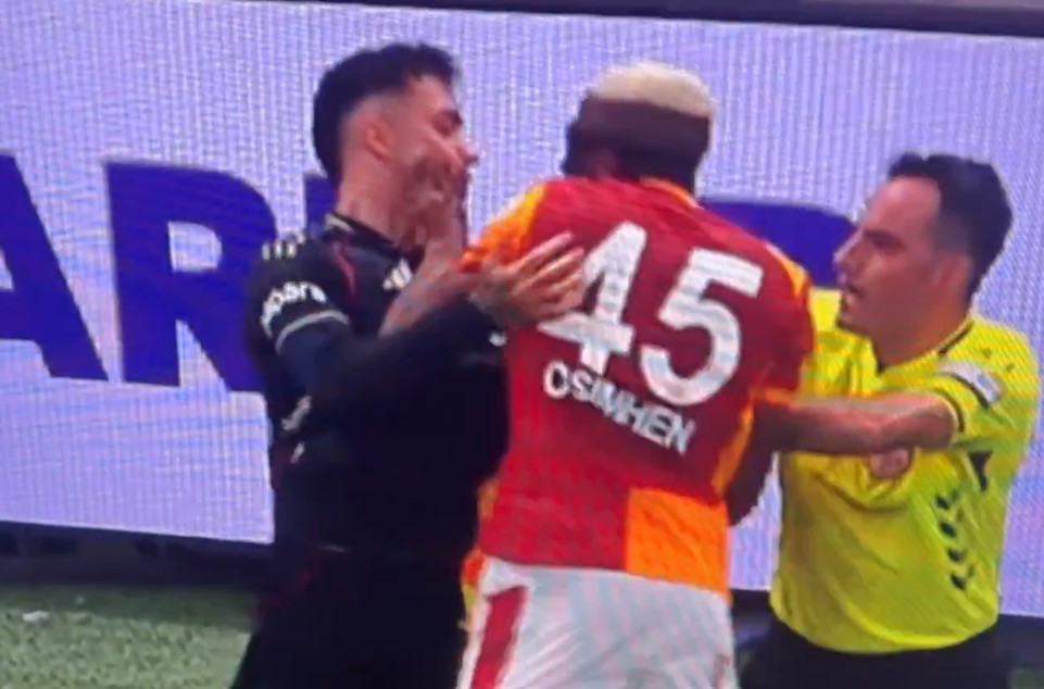 Gorące derby Stambułu. Osimhen pękł ze złości, Guendogan na ratunek [WIDEO]