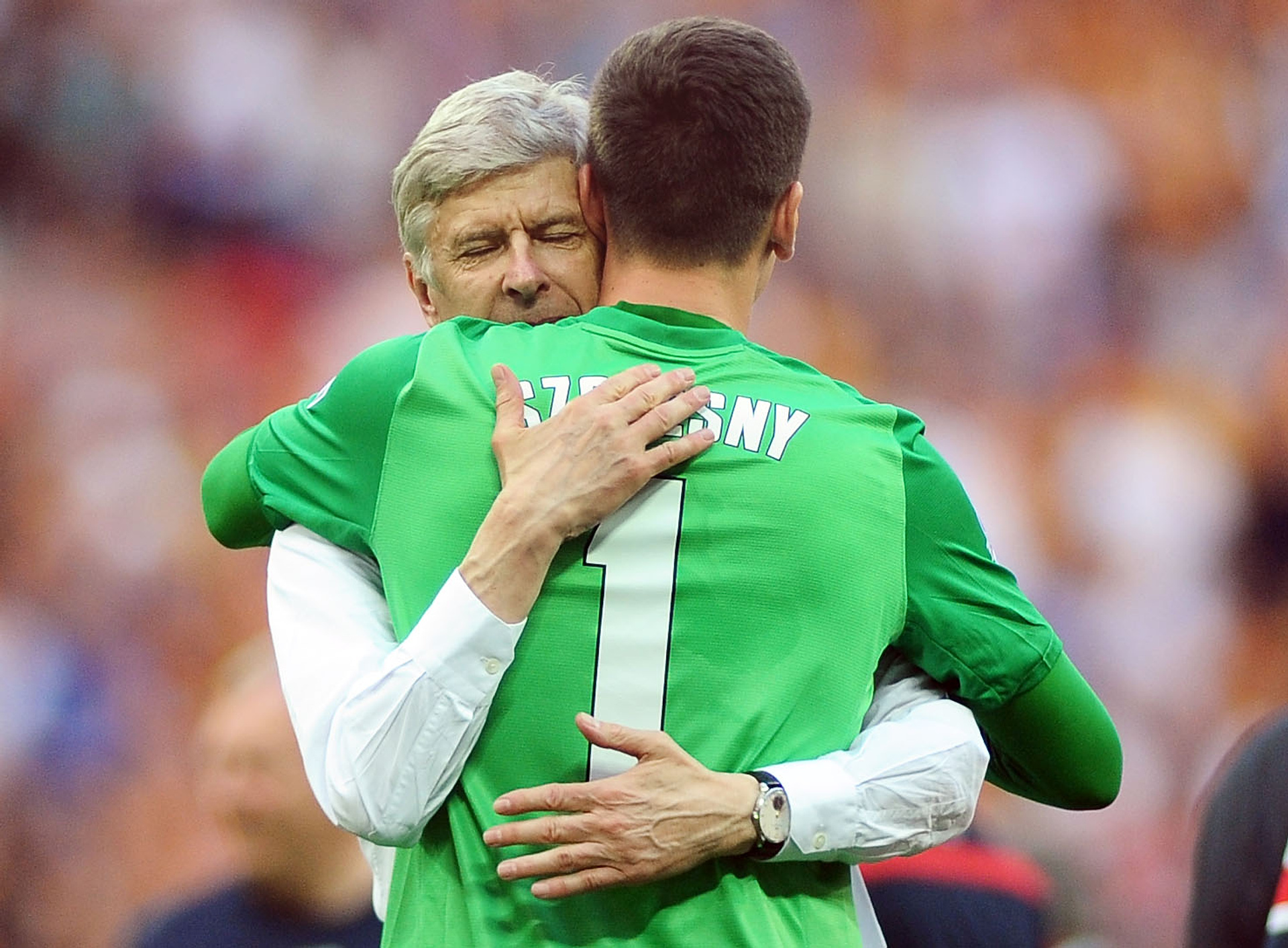 Szczęsny spotkał się z legendarnym trenerem. Czekał na to wiele lat. "Siedziało to we mnie"