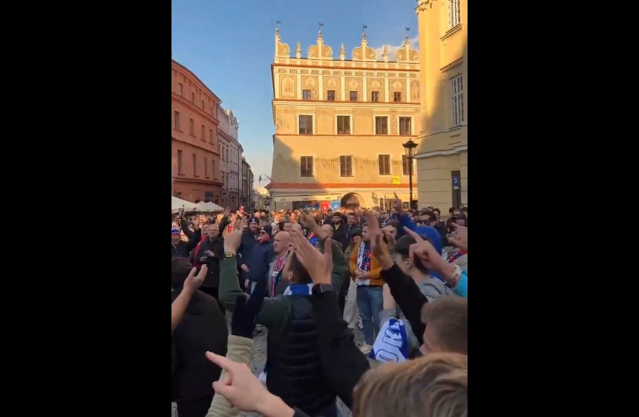 Tak angielscy kibice śpiewali o Rosji... w Polsce. Dali do pieca [WIDEO]