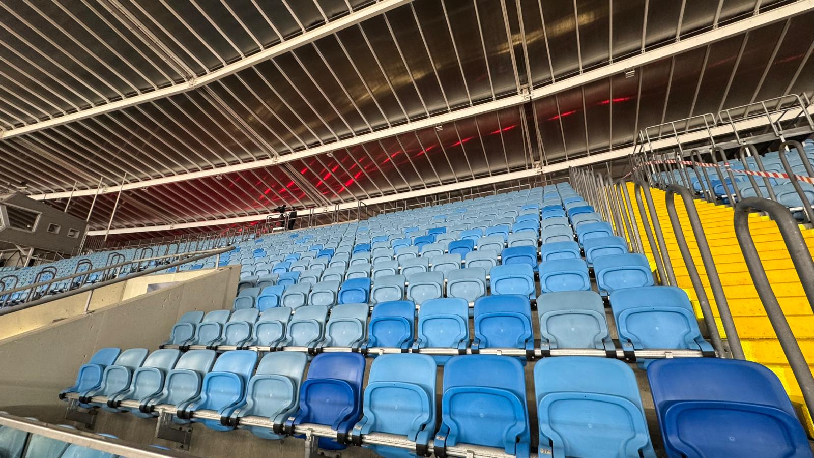 Smutne obrazki na meczu kadry. Tak wyglądają trybuny Stadionu Śląskiego [WIDEO]