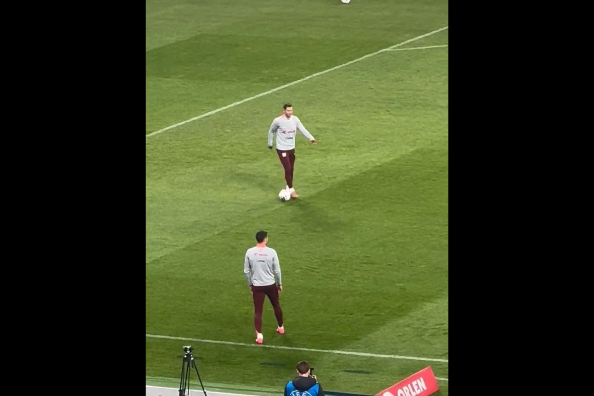 Ależ popis Lewandowskiego. Nawet Grosicki tego nie powtórzył [WIDEO]