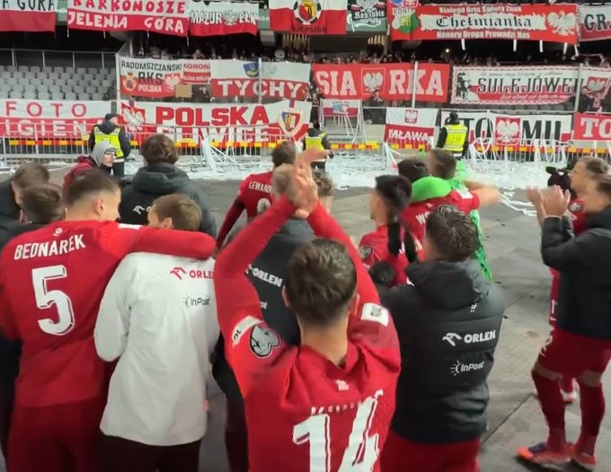 Polacy zrobili to po meczu. Cudowne obrazki w Kownie [WIDEO]