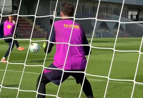 Pokazali, co Szczęsny wyprawiał na treningu. Jest forma [WIDEO]