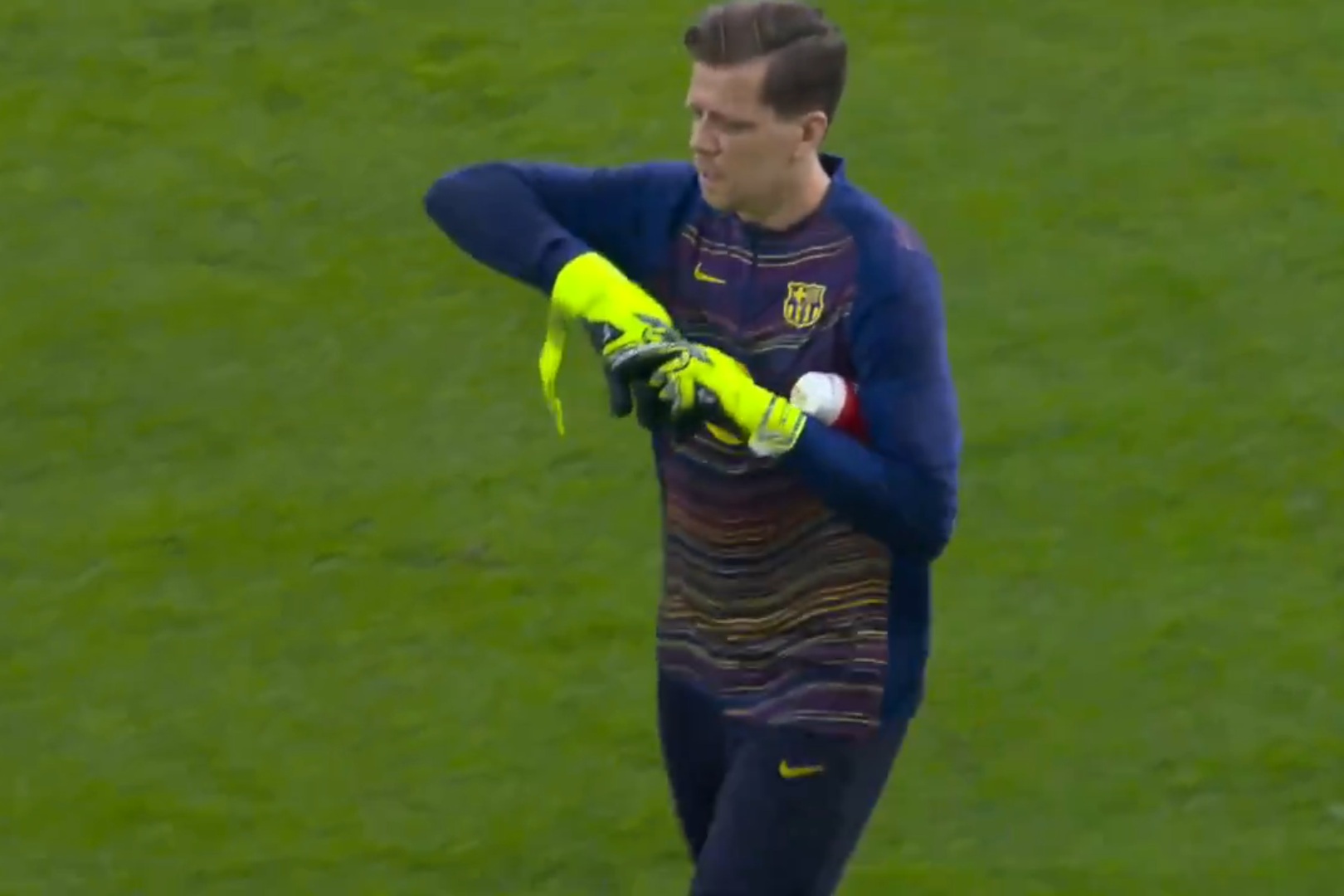Szczęsny wszczął alarm. Kuriozum przed meczem Barcelony [WIDEO]