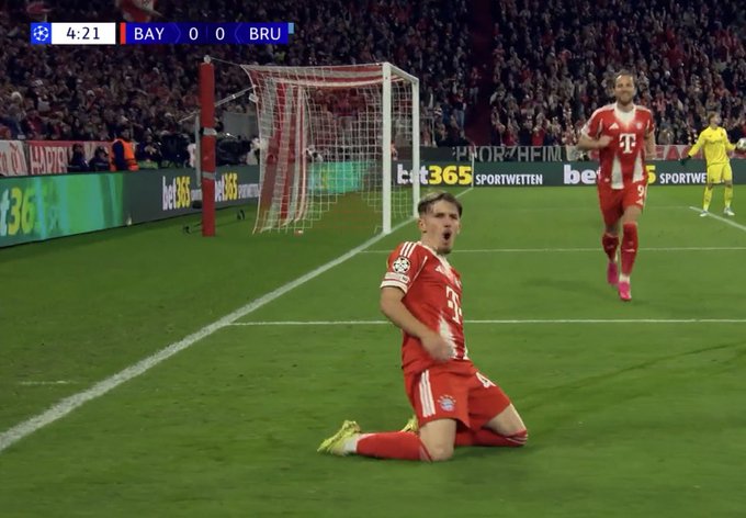 Ależ gol 17-latka w Lidze Mistrzów. Oto nowy diament Bayernu [WIDEO]