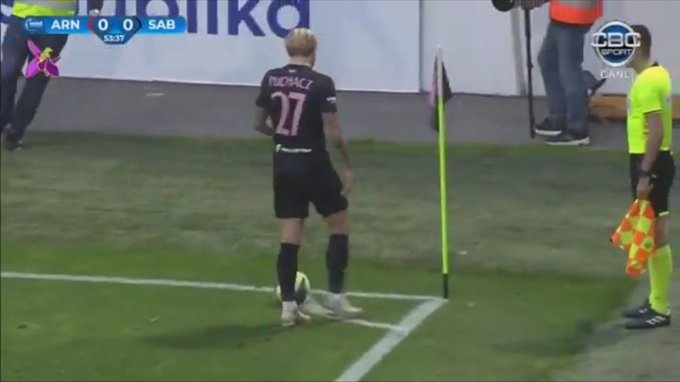 Błysk Puchacza w Azerbejdżanie. Kluczowy udział przy golu [WIDEO]