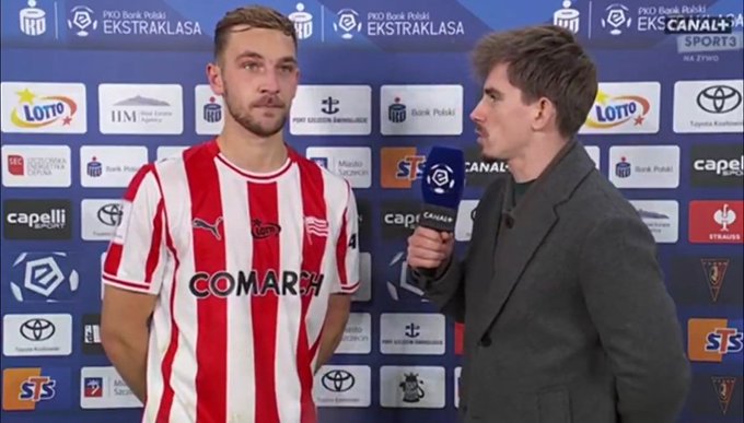 "Pies cię j**ał". Zawodnik Cracovii obrażony przez kibica [WIDEO]
