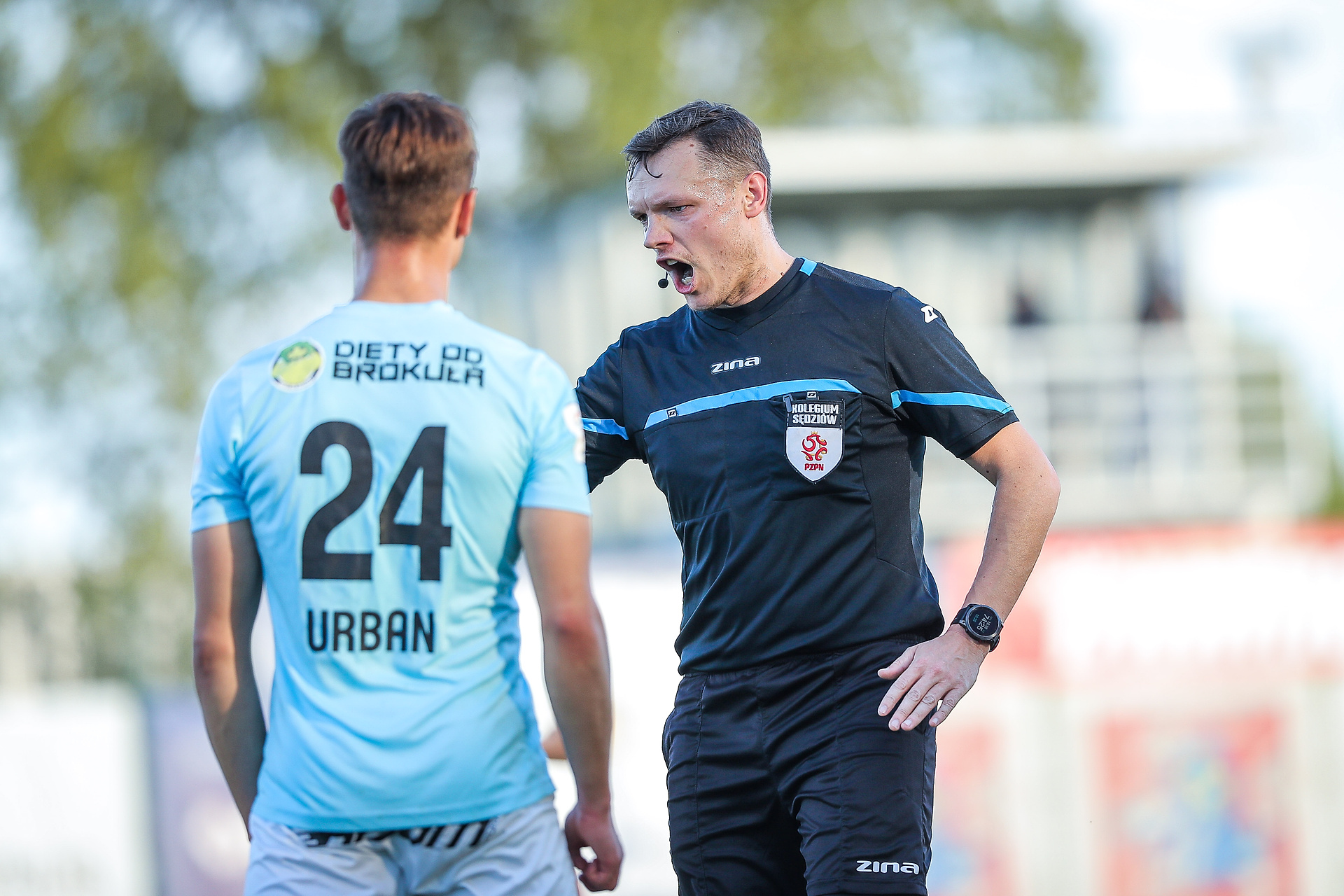 Sędzia odpowiada na skandal w PP. Wszystkiemu zaprzeczył i oskarżył piłkarza