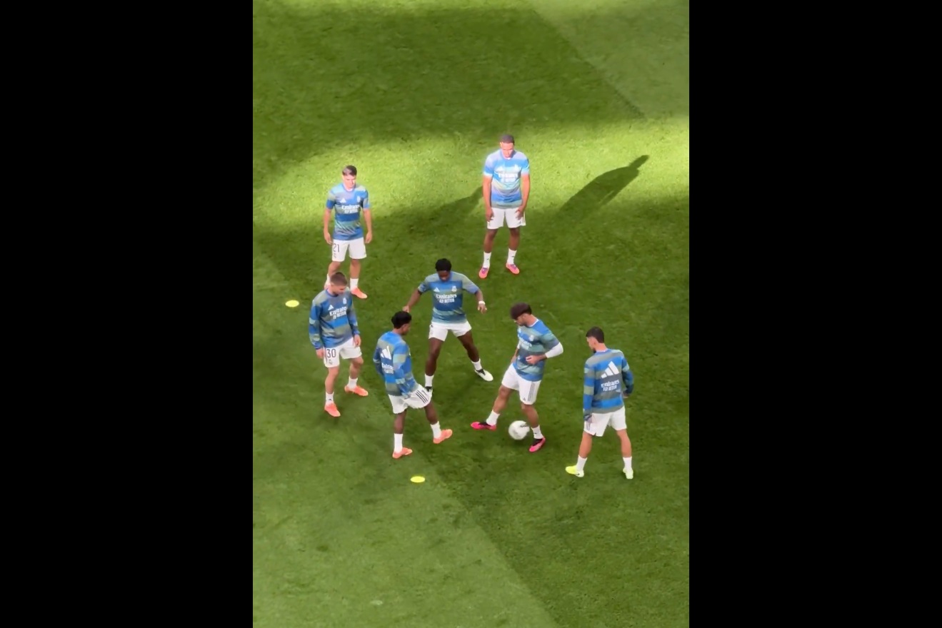 Rodrygo ośmieszył własnego kolegę. Sceny na treningu Realu [WIDEO]