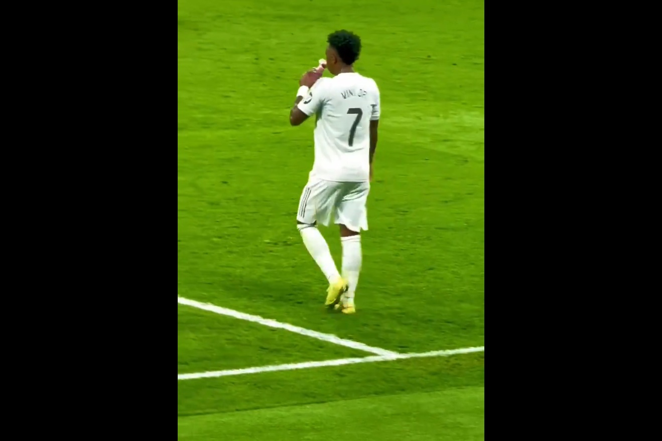 Co za gest Viniciusa w El Clasico. Nagranie obiegło sieć [WIDEO]
