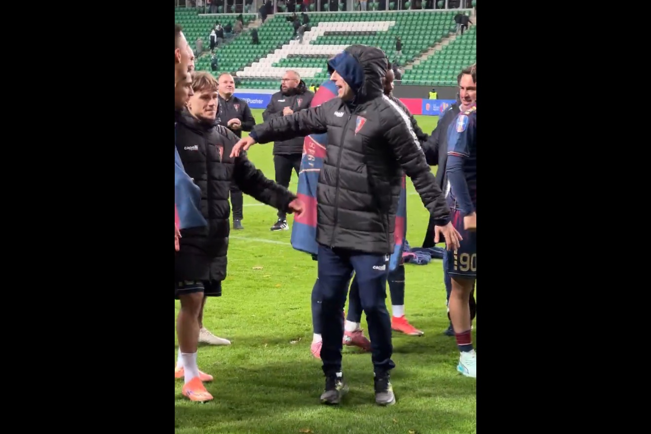 Czyste szaleństwo. Oto, co zrobił Grosicki po wygranej z Legią [WIDEO]
