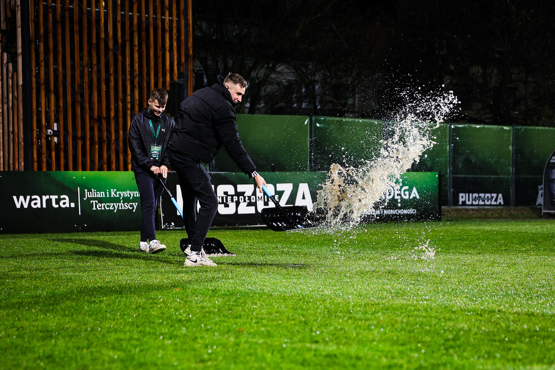 Mecz 1 Ligi odwołany! Nie dało się grać