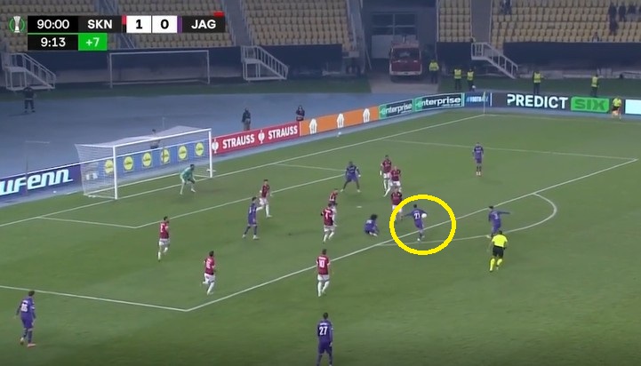 100. minuta, Jagiellonia oszalała z radości! Uciekła spod topora, co za gol