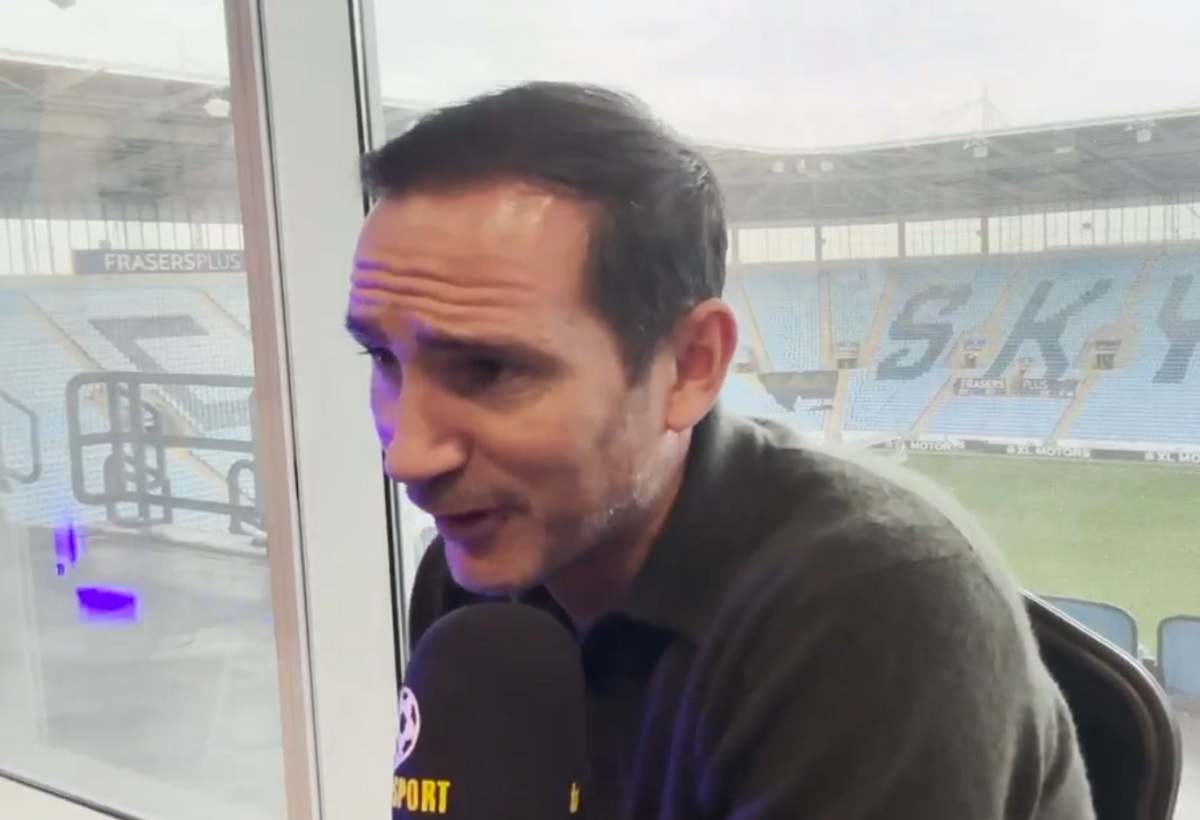 Cudotwórca Lampard. "Nie jestem głupi"