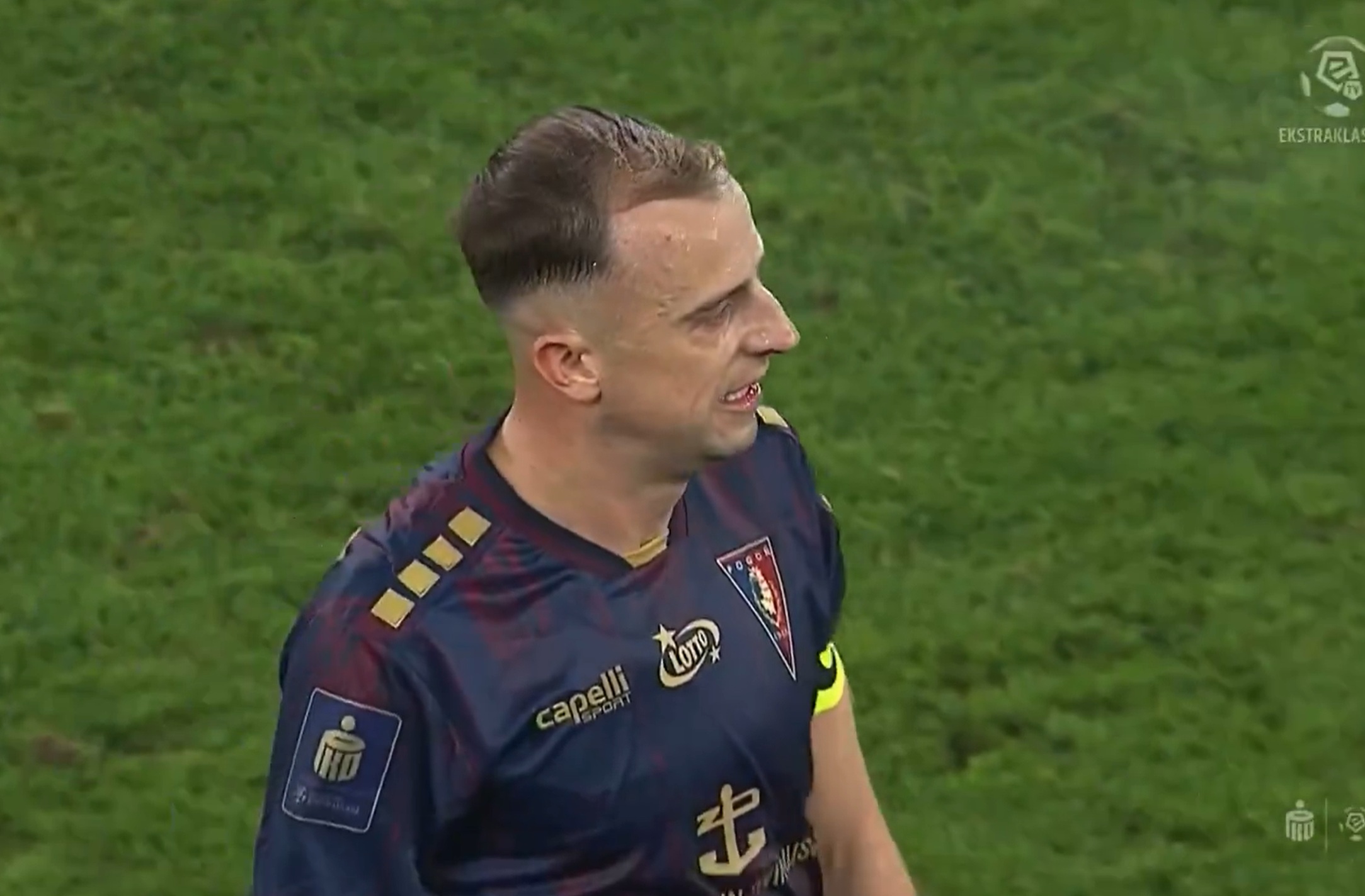 Dosadny wpis Grosickiego. Tak zareagował na porażkę Pogoni