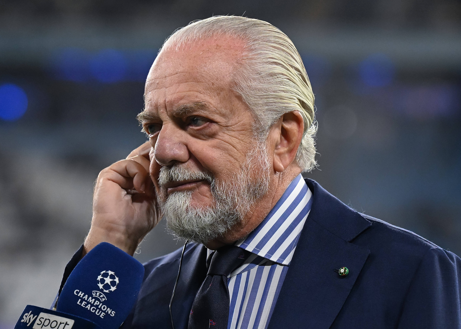 "Nasz stadion to śmietnik". Prezydent Napoli nie wytrzymał