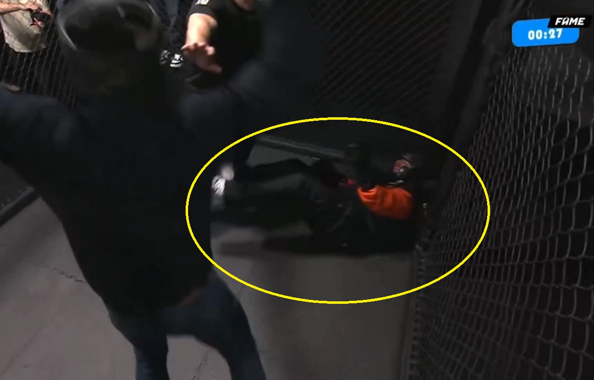 "Boxdel" padł na deski. Gwiazdor Fame MMA nie miał litości [WIDEO]