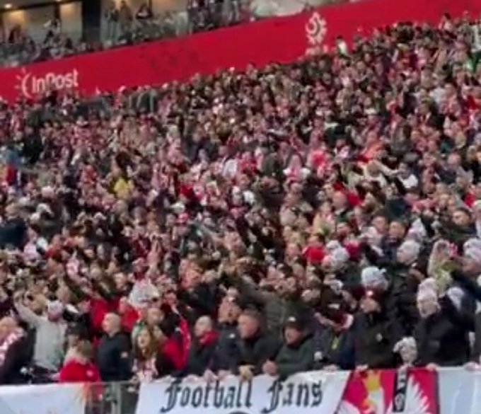 Ależ atmosfera na meczu Polski. Oto, co zrobili kibice