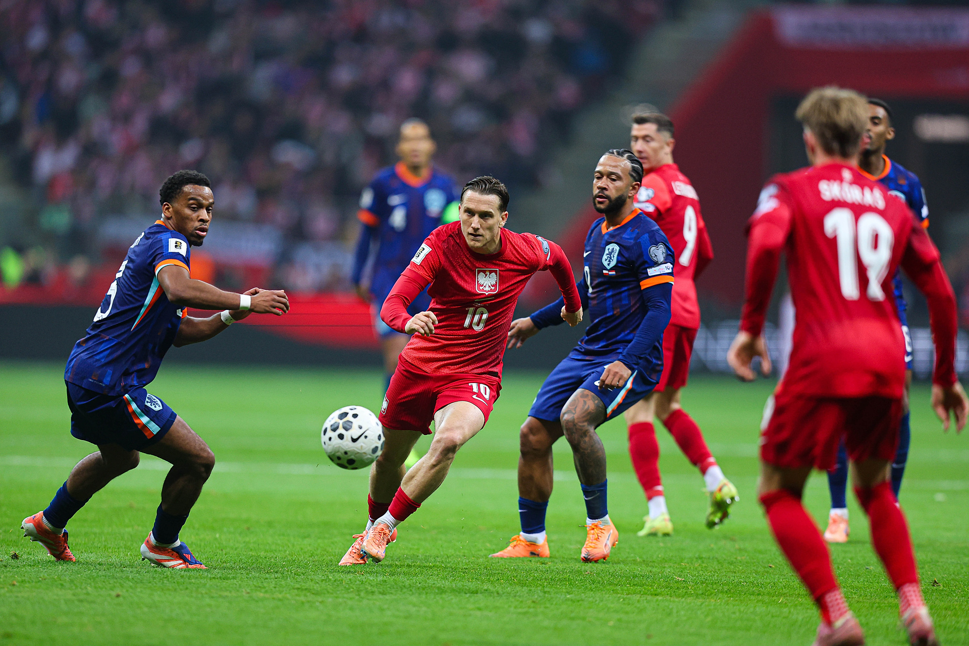 Zieliński pochwalił kadrowicza za występ. "Świetnie sobie poradził"