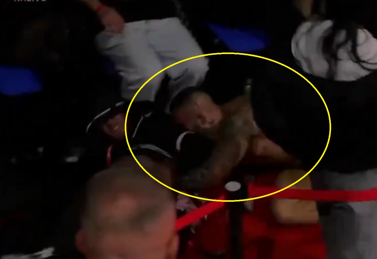 Skandal! Były zawodnik KSW rzucił się na kibica [WIDEO]