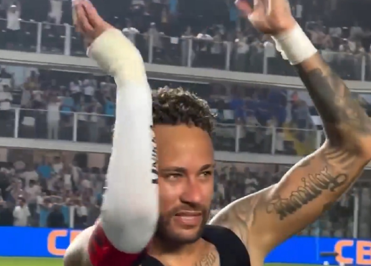 Neymar nie mógł powstrzymać łez. Powód był jasny