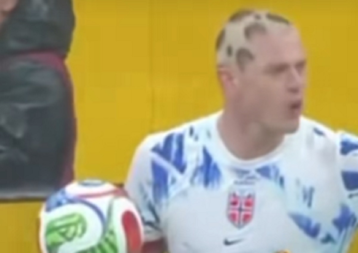 Zszokował w meczu z Włochami. To nie fotomontaż [ZDJĘCIE]